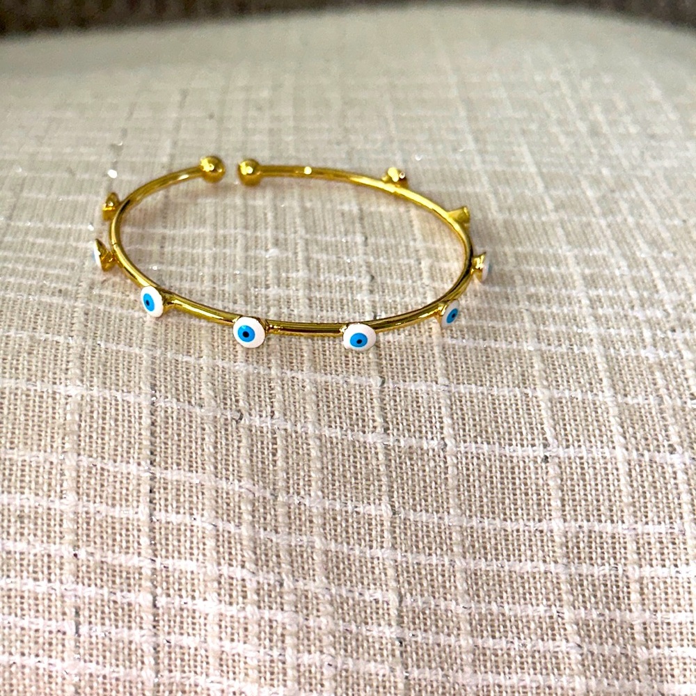 Evil eye bracelet